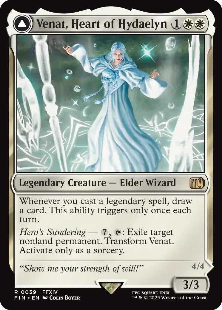 Image for Venat, Heart of Hydaelyn (39) [FINAL FANTASY] - Magic: The Gathering