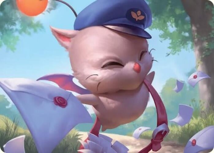 Image for Delivery Moogle Art Card (1) [FINAL FANTASY] - Magic: The Gathering