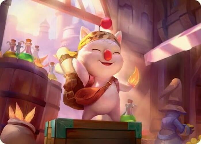 Image for Stiltzkin, Moogle Merchant Art Card (3) [FINAL FANTASY] - Magic: The Gathering
