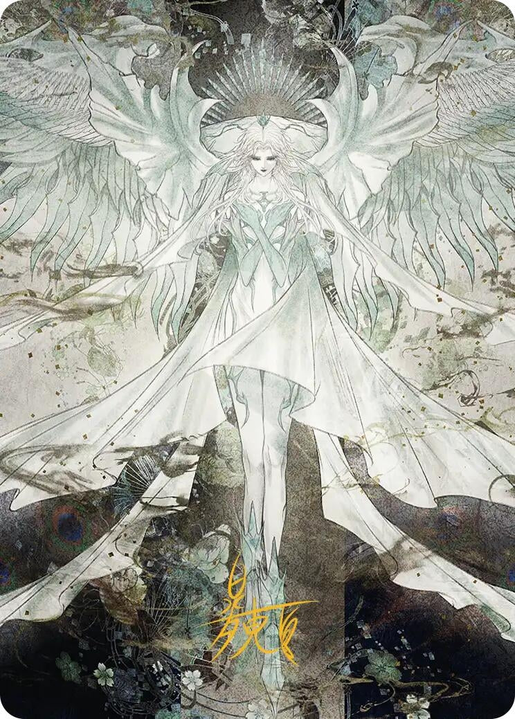 Image for Hydaelyn, the Mothercrystal Art Card (Gold-Stamped Signature) (34) [FINAL FANTASY] - Magic: The Gathering