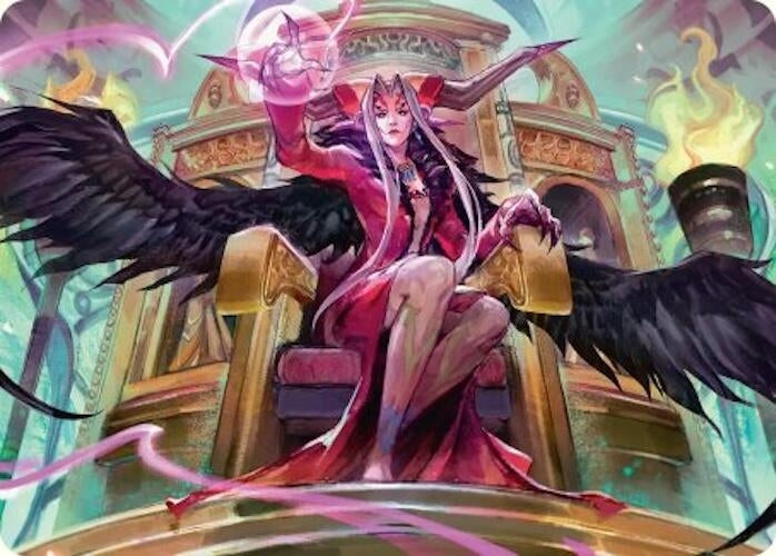 Image for Sorceress's Schemes Art Card (9) [FINAL FANTASY] - Magic: The Gathering
