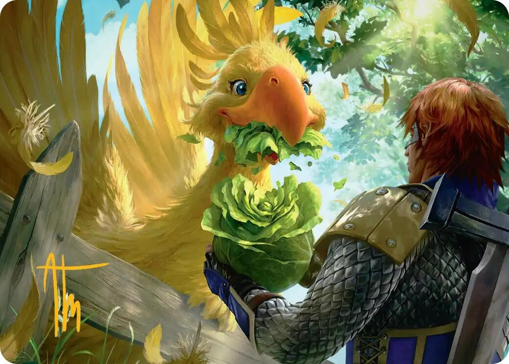 Image for Gysahl Greens Art Card (Gold-Stamped Signature) (10) [FINAL FANTASY] - Magic: The Gathering