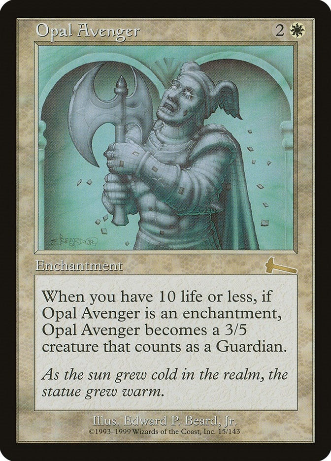 Image for Opal Avenger (15) [Urza's Legacy] - Magic: The Gathering