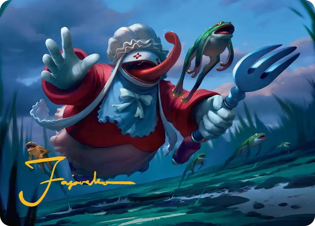 Quina, Qu Gourmet Art Card (Gold-Stamped Signature) (11) [Art Series: FINAL FANTASY]