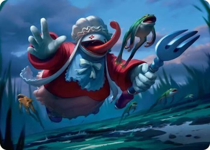 Image for Quina, Qu Gourmet Art Card (11) [FINAL FANTASY] - Magic: The Gathering