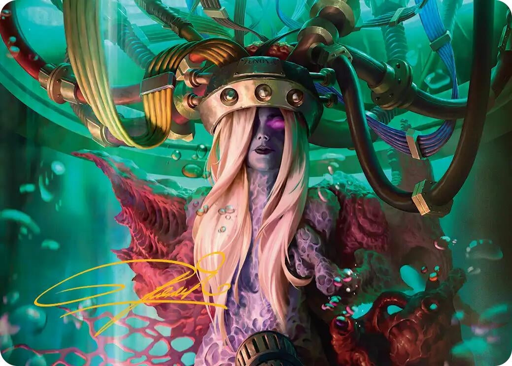 Image for Jenova, Ancient Calamity Art Card (Gold-Stamped Signature) (14) [FINAL FANTASY] - Magic: The Gathering