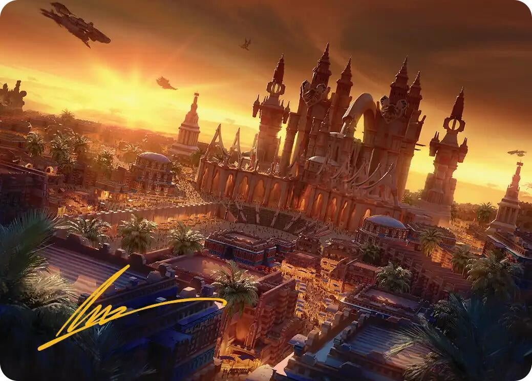 Image for Rabanastre, Royal City Art Card (Gold-Stamped Signature) (18) [FINAL FANTASY] - Magic: The Gathering