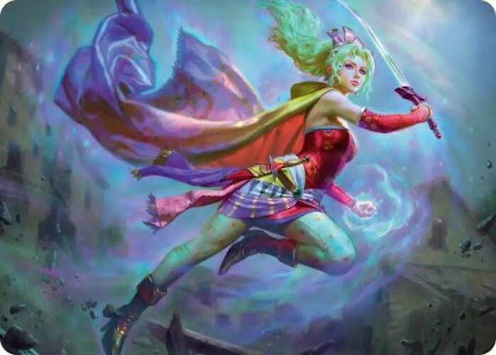 Image for Terra, Herald of Hope Art Card (20) [FINAL FANTASY] - Magic: The Gathering