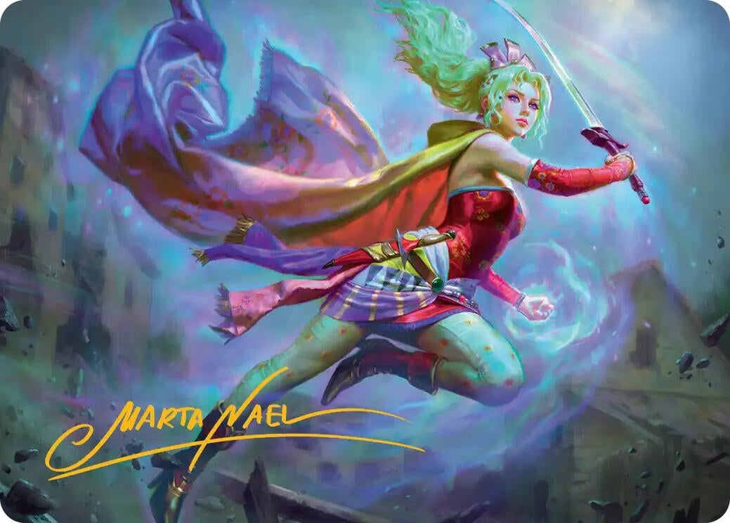 Image for Terra, Herald of Hope Art Card (Gold-Stamped Signature) (20) [FINAL FANTASY] - Magic: The Gathering