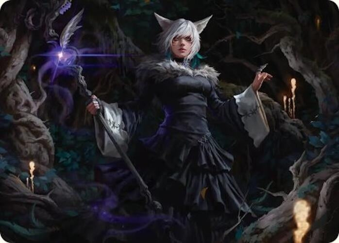 Image for Y'shtola, Night's Blessed Art Card (21) (21) [FINAL FANTASY] - Magic: The Gathering