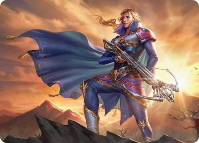 Image for Edgar, Master Machinist Art Card (27) [FINAL FANTASY] - Magic: The Gathering