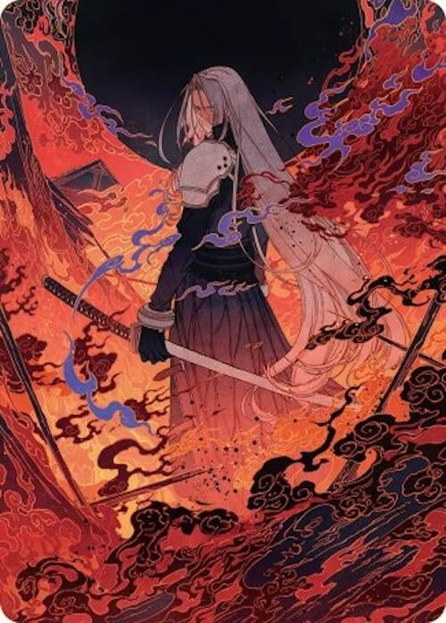 Image for Nibelheim Aflame Art Card (35) [FINAL FANTASY] - Magic: The Gathering