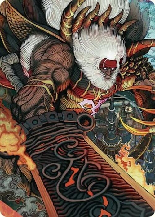 Image for Braska's Final Aeon Art Card (39) [FINAL FANTASY] - Magic: The Gathering