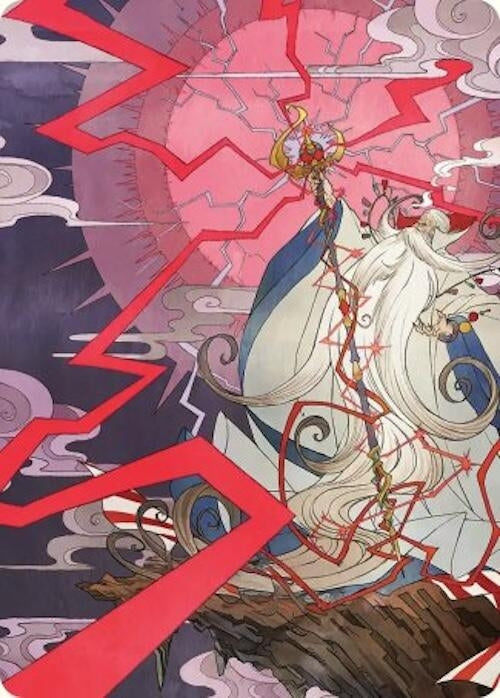Image for Summon: Esper Ramuh Art Card (40) [FINAL FANTASY] - Magic: The Gathering