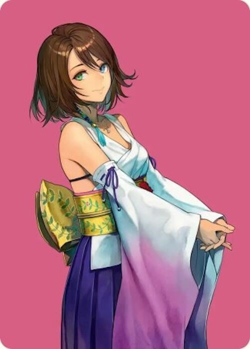 Image for Yuna, Hope of Spira Art Card (48) [FINAL FANTASY] - Magic: The Gathering