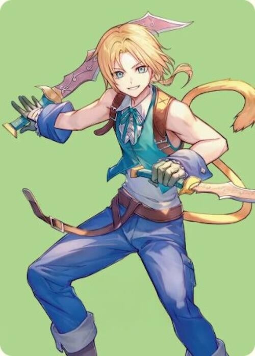 Image for Zidane, Tantalus Thief Art Card (49) [FINAL FANTASY] - Magic: The Gathering