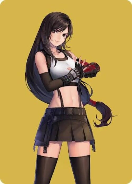 Image for Tifa, Martial Artist Art Card (52) [FINAL FANTASY] - Magic: The Gathering