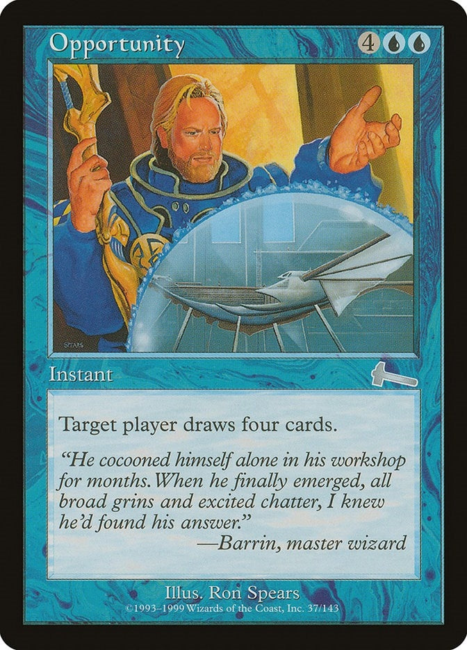 Image for Opportunity (37) [Urza's Legacy] - Magic: The Gathering