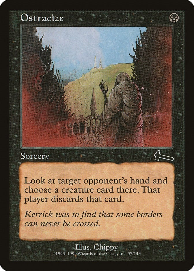 Image for Ostracize (57) [Urza's Legacy] - Magic: The Gathering
