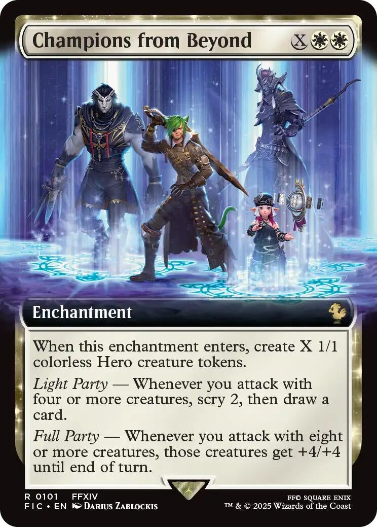 Image for Champions from Beyond (Extended Art) (101) [FINAL FANTASY] - Magic: The Gathering