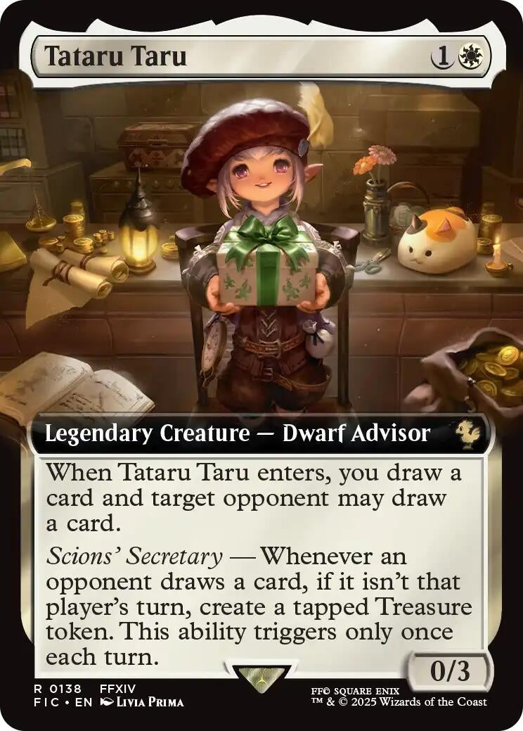 Image for Tataru Taru (Extended Art) (138) [FINAL FANTASY] - Magic: The Gathering