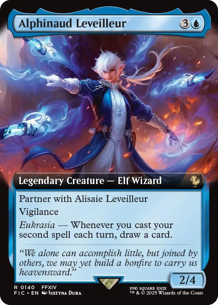 Image for Alphinaud Leveilleur (Extended Art) (140) [FINAL FANTASY] - Magic: The Gathering