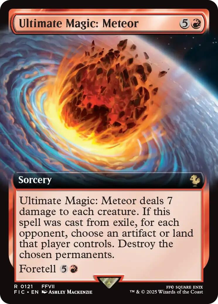 Image for Ultimate Magic: Meteor (Extended Art) (121) [FINAL FANTASY] - Magic: The Gathering