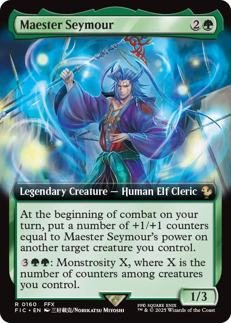 Image for Maester Seymour (Extended Art) (160) [FINAL FANTASY] - Magic: The Gathering