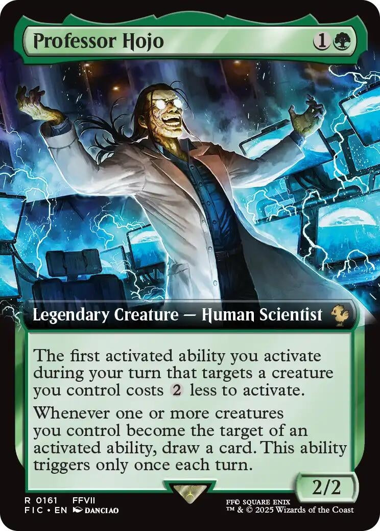 Image for Professor Hojo (Extended Art) (161) [FINAL FANTASY] - Magic: The Gathering