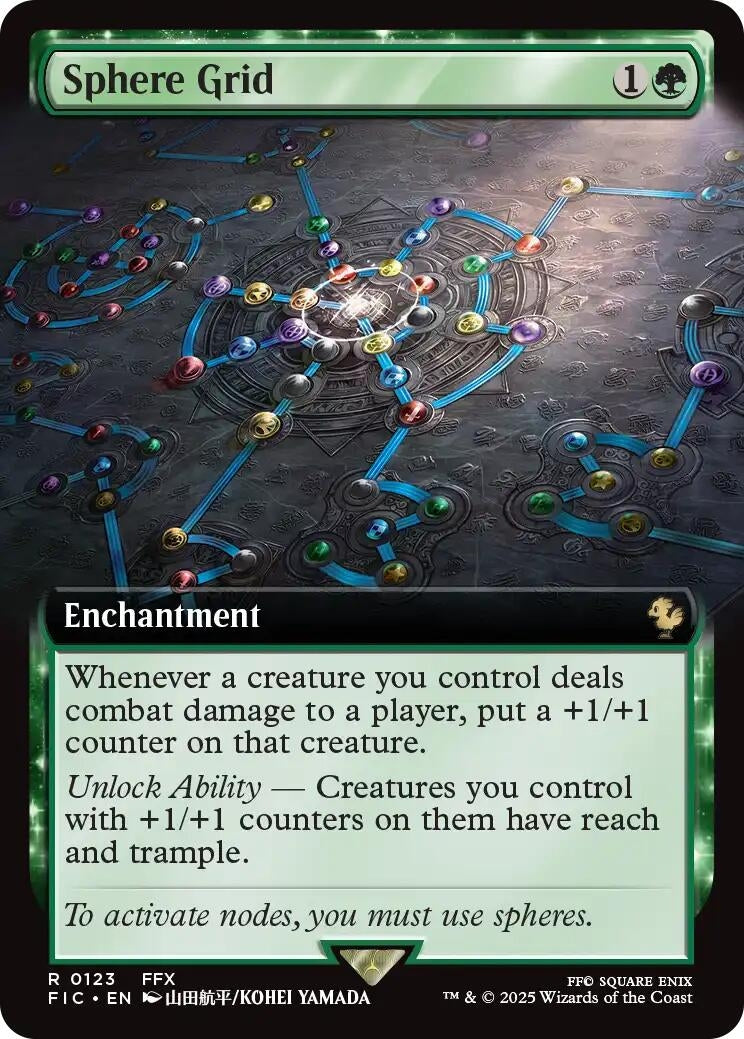 Image for Sphere Grid (Extended Art) (123) [FINAL FANTASY] - Magic: The Gathering