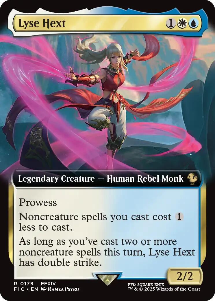 Image for Lyse Hext (Extended Art) (178) [FINAL FANTASY] - Magic: The Gathering