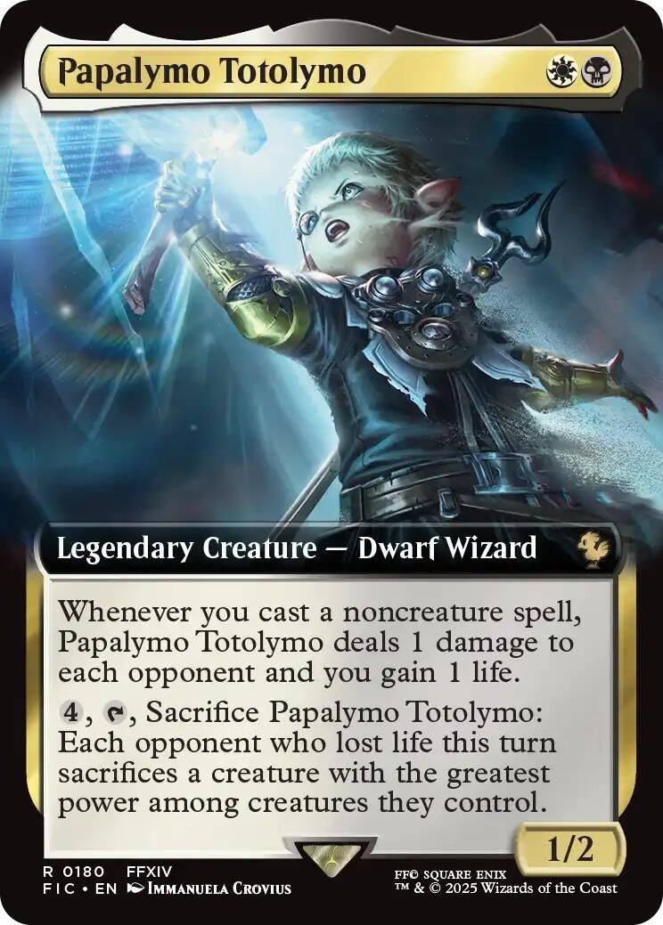Image for Papalymo Totolymo (Extended Art) (180) [FINAL FANTASY] - Magic: The Gathering