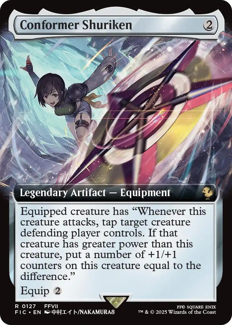 Image for Conformer Shuriken (Extended Art) (127) [FINAL FANTASY] - Magic: The Gathering