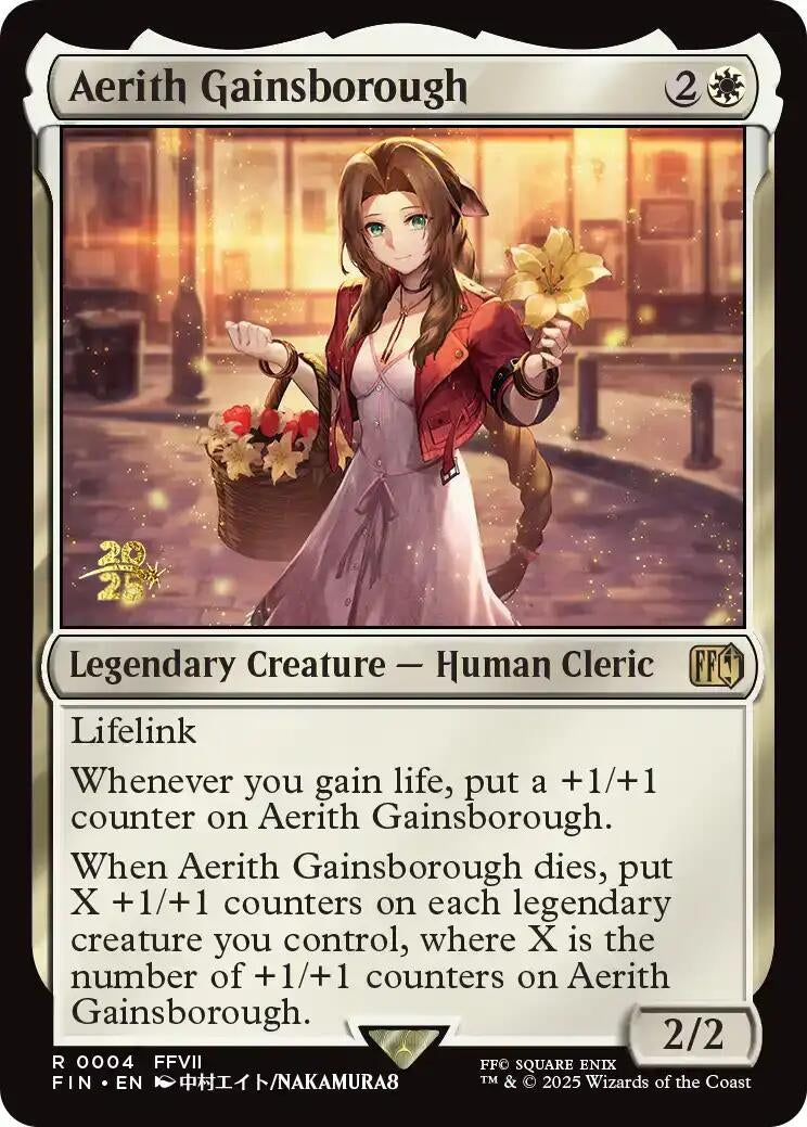 Image for Aerith Gainsborough (4) [Prerelease Cards] - Magic: The Gathering
