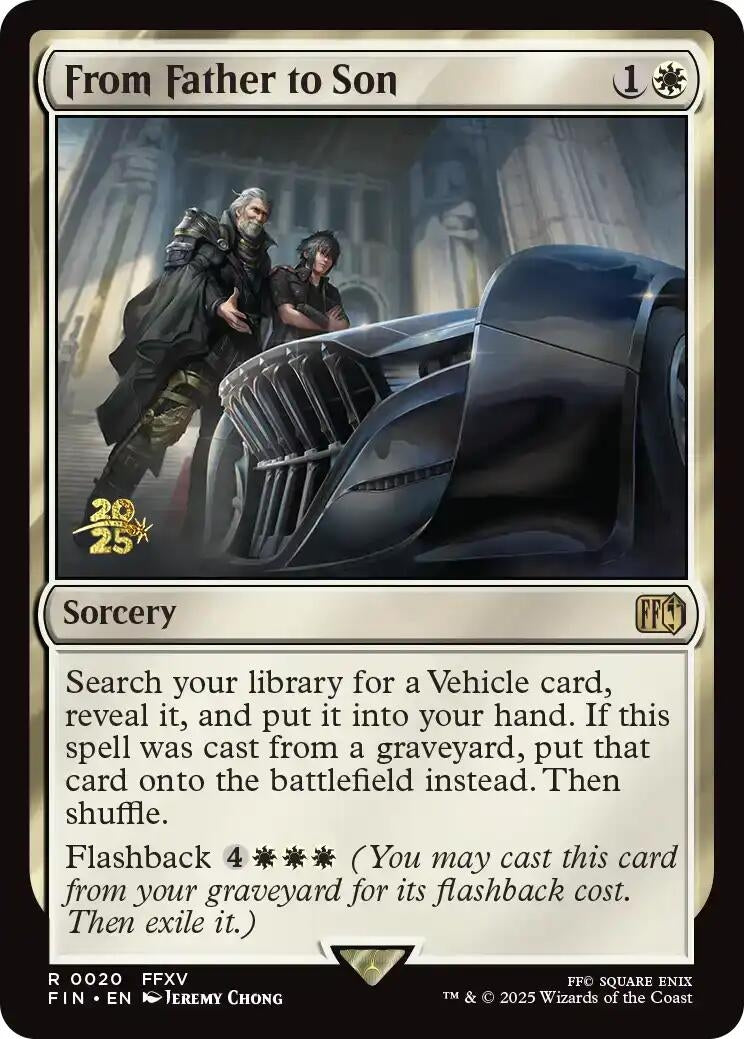 Image for From Father to Son (20) [Prerelease Cards] - Magic: The Gathering