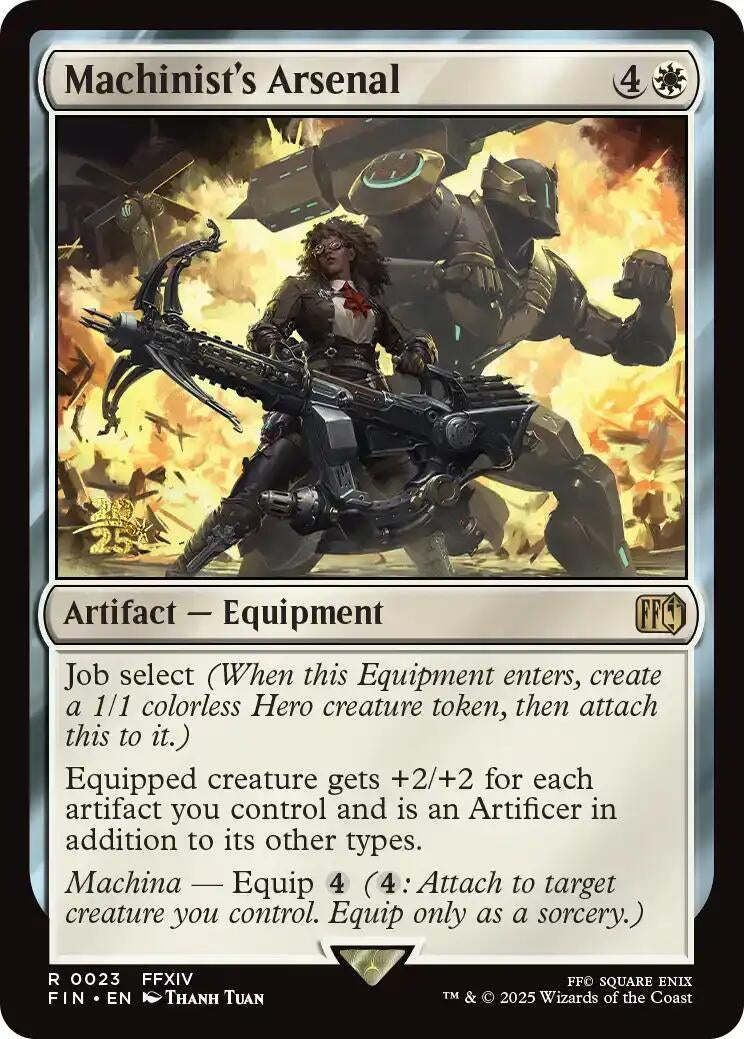Image for Machinist's Arsenal (23) [Prerelease Cards] - Magic: The Gathering