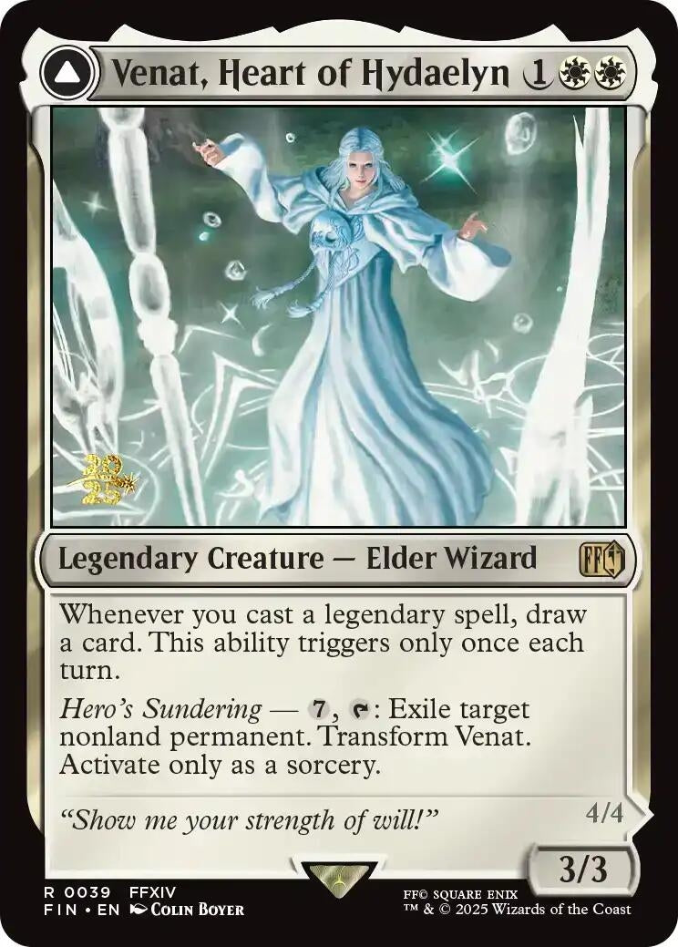 Image for Venat, Heart of Hydaelyn (39) [Prerelease Cards] - Magic: The Gathering