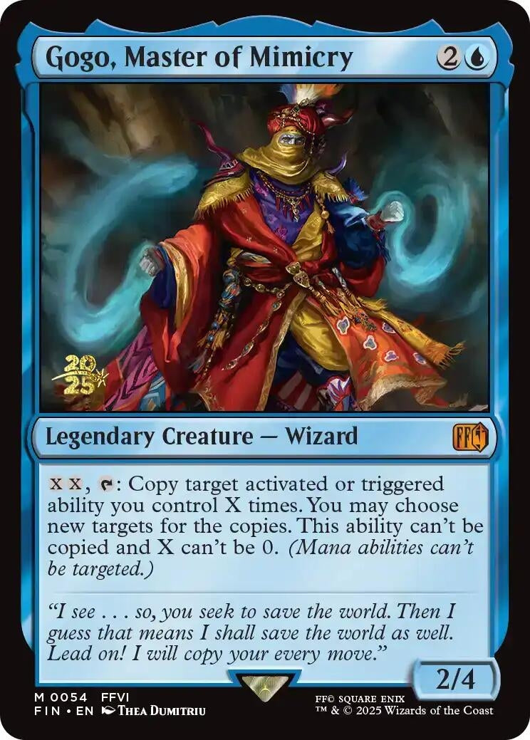 Image for Gogo, Master of Mimicry (54) [Prerelease Cards] - Magic: The Gathering