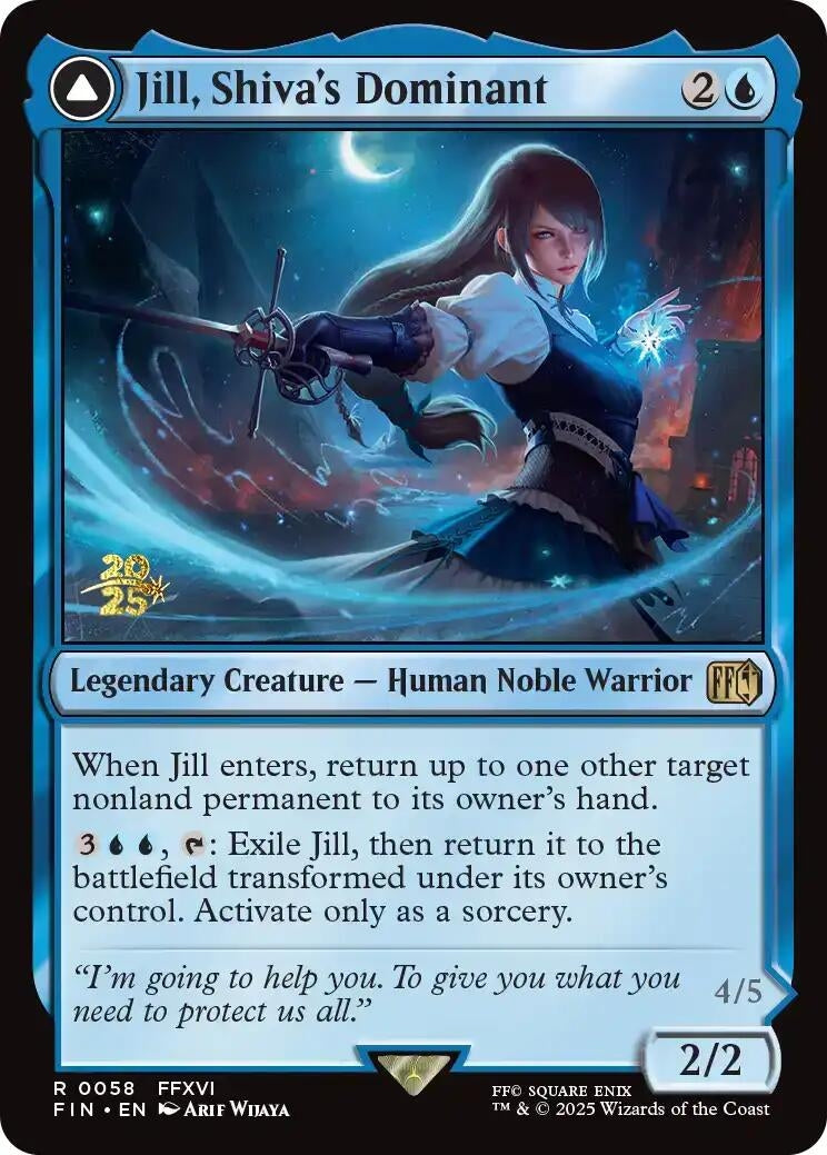 Image for Jill, Shiva's Dominant (58) [Prerelease Cards] - Magic: The Gathering