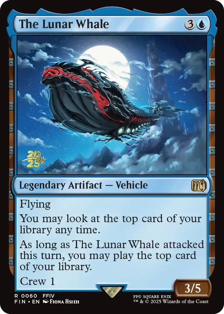 Image for The Lunar Whale (60) [Prerelease Cards] - Magic: The Gathering