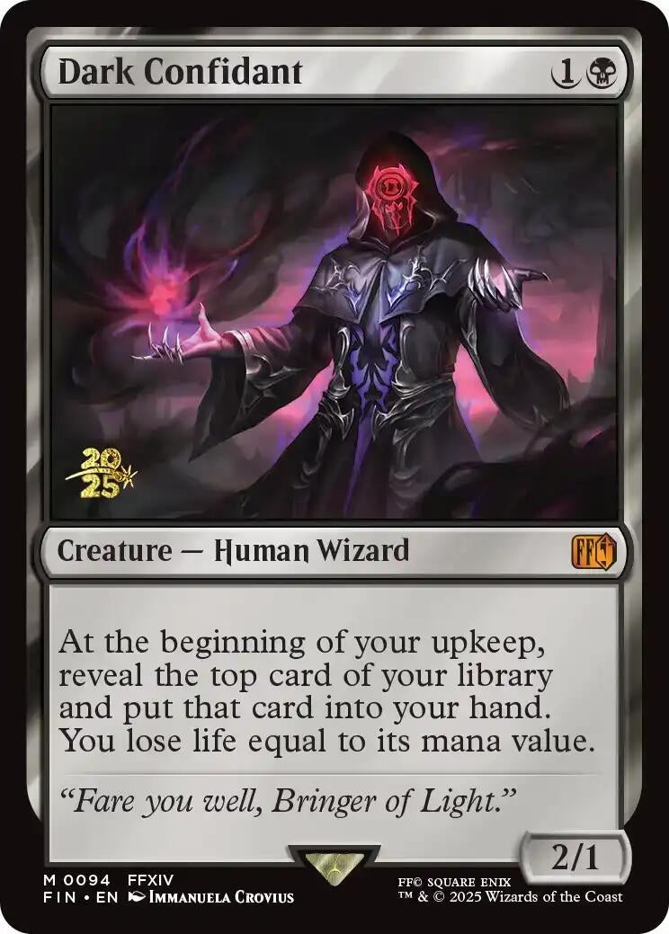 Image for Dark Confidant (94) [Prerelease Cards] - Magic: The Gathering