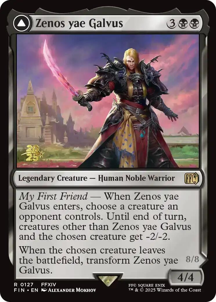 Image for Zenos yae Galvus (127) [Prerelease Cards] - Magic: The Gathering