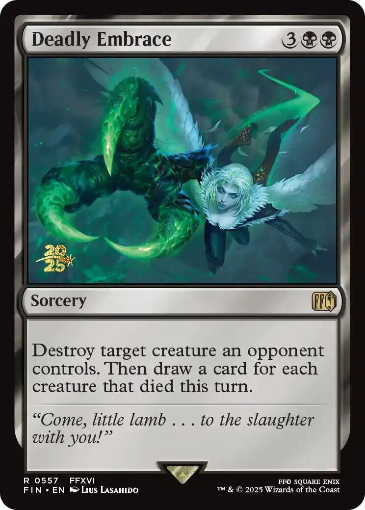 Image for Deadly Embrace (557) [Prerelease Cards] - Magic: The Gathering