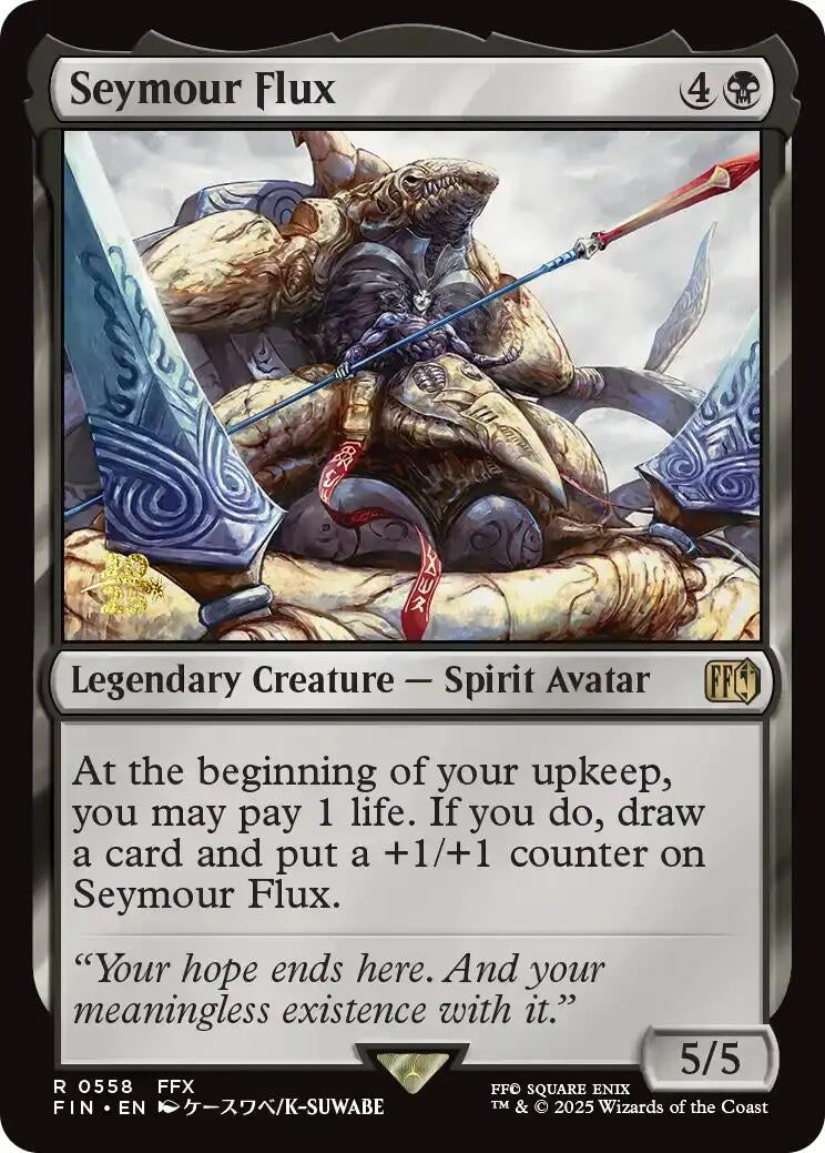 Image for Seymour Flux (558) [Prerelease Cards] - Magic: The Gathering