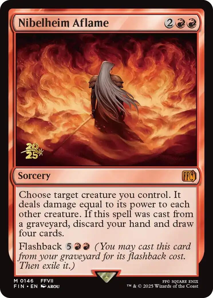 Image for Nibelheim Aflame (146) [Prerelease Cards] - Magic: The Gathering