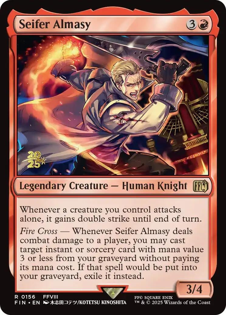 Image for Seifer Almasy (156) [Prerelease Cards] - Magic: The Gathering