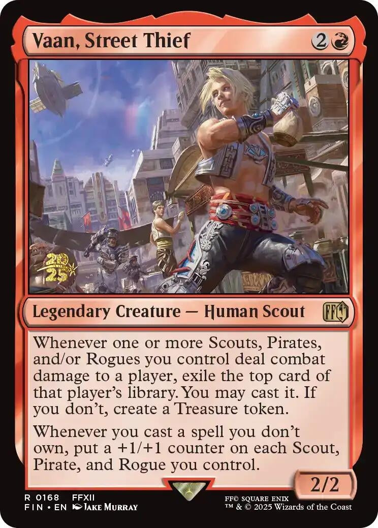 Image for Vaan, Street Thief (168) [Prerelease Cards] - Magic: The Gathering
