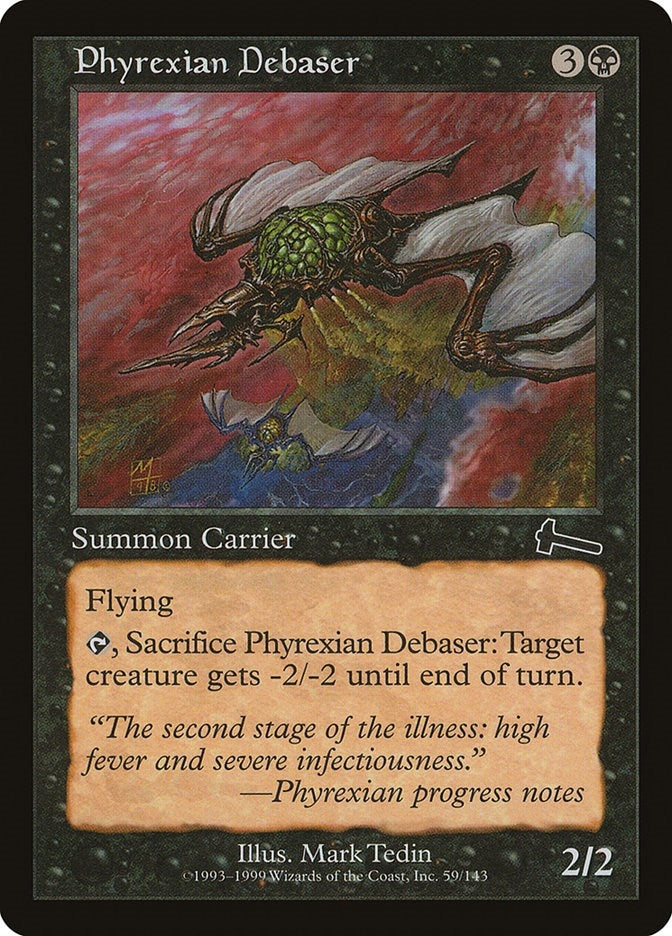 Image for Phyrexian Debaser (59) [Urza's Legacy] - Magic: The Gathering
