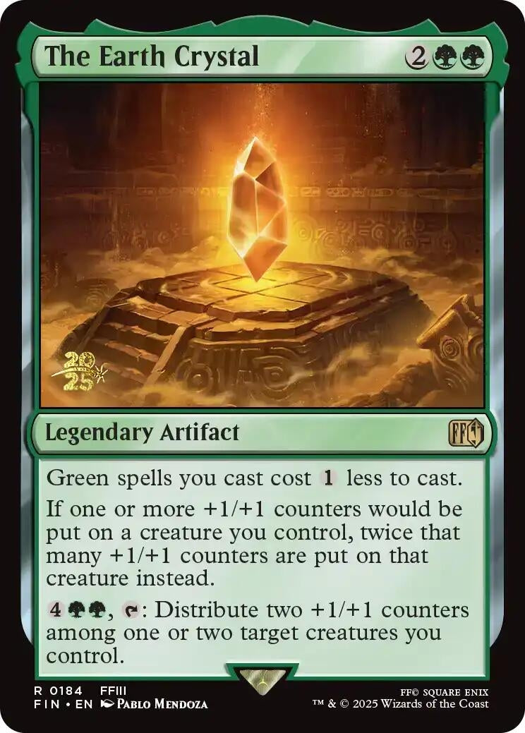 Image for The Earth Crystal (184) [Prerelease Cards] - Magic: The Gathering