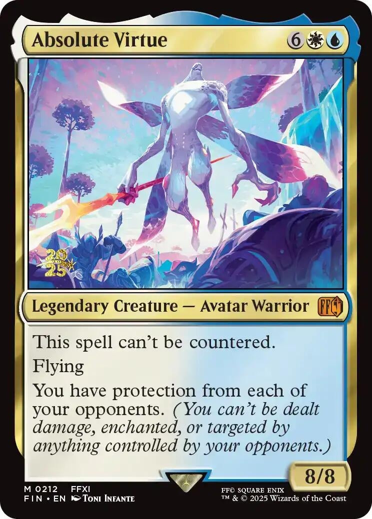 Image for Absolute Virtue (212) [Prerelease Cards] - Magic: The Gathering